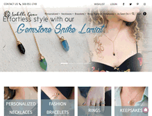 Tablet Screenshot of isabellegracejewelry.com